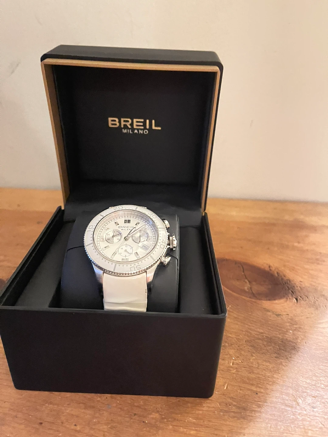 Breil Milano White Chronograph Watch