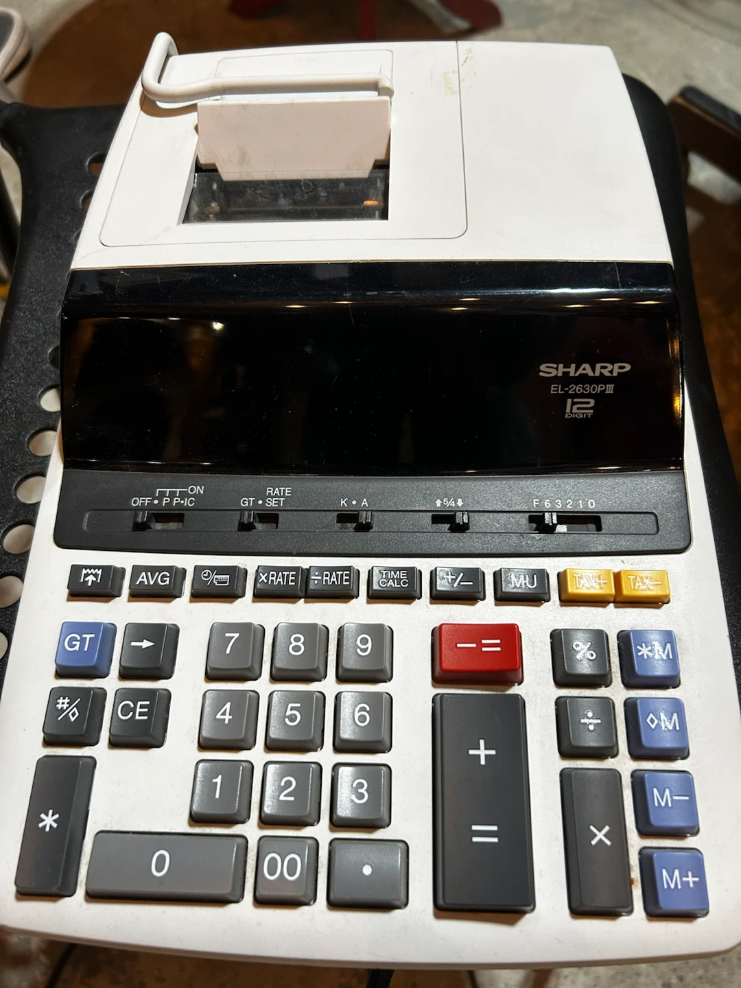 Sharp Printing Calculator