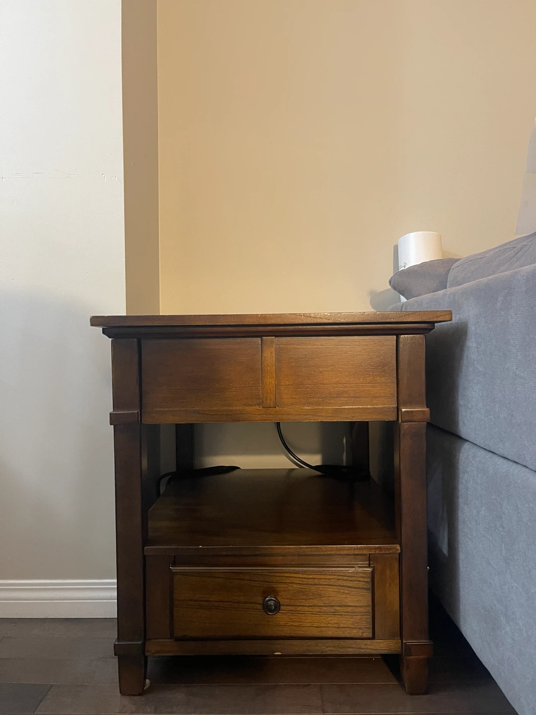 2 Side Tables Dark Brown - photo 3
