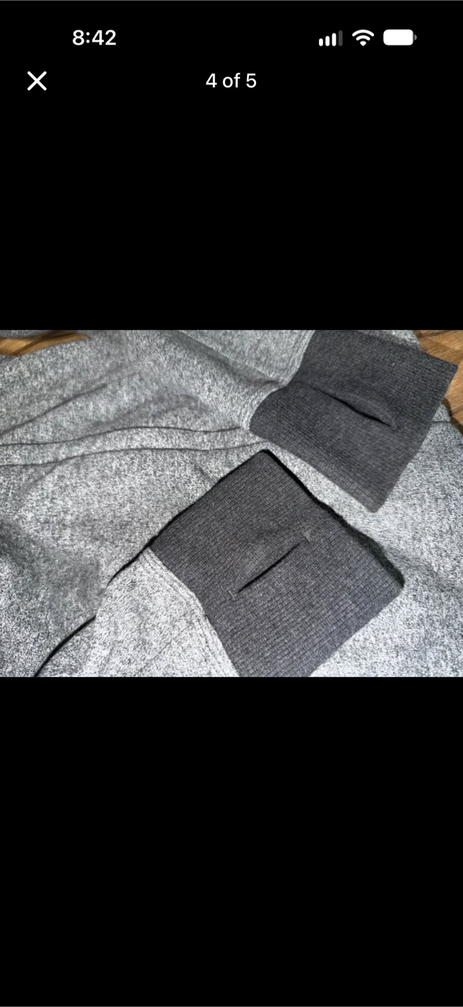 Lululemon Grey Jacket Size 6 - photo 4