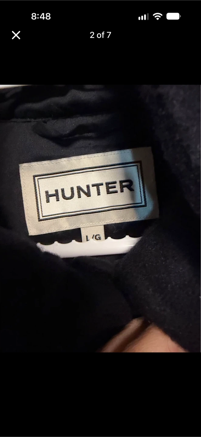 Hunter Black Wool-Blend Jacket - photo 2