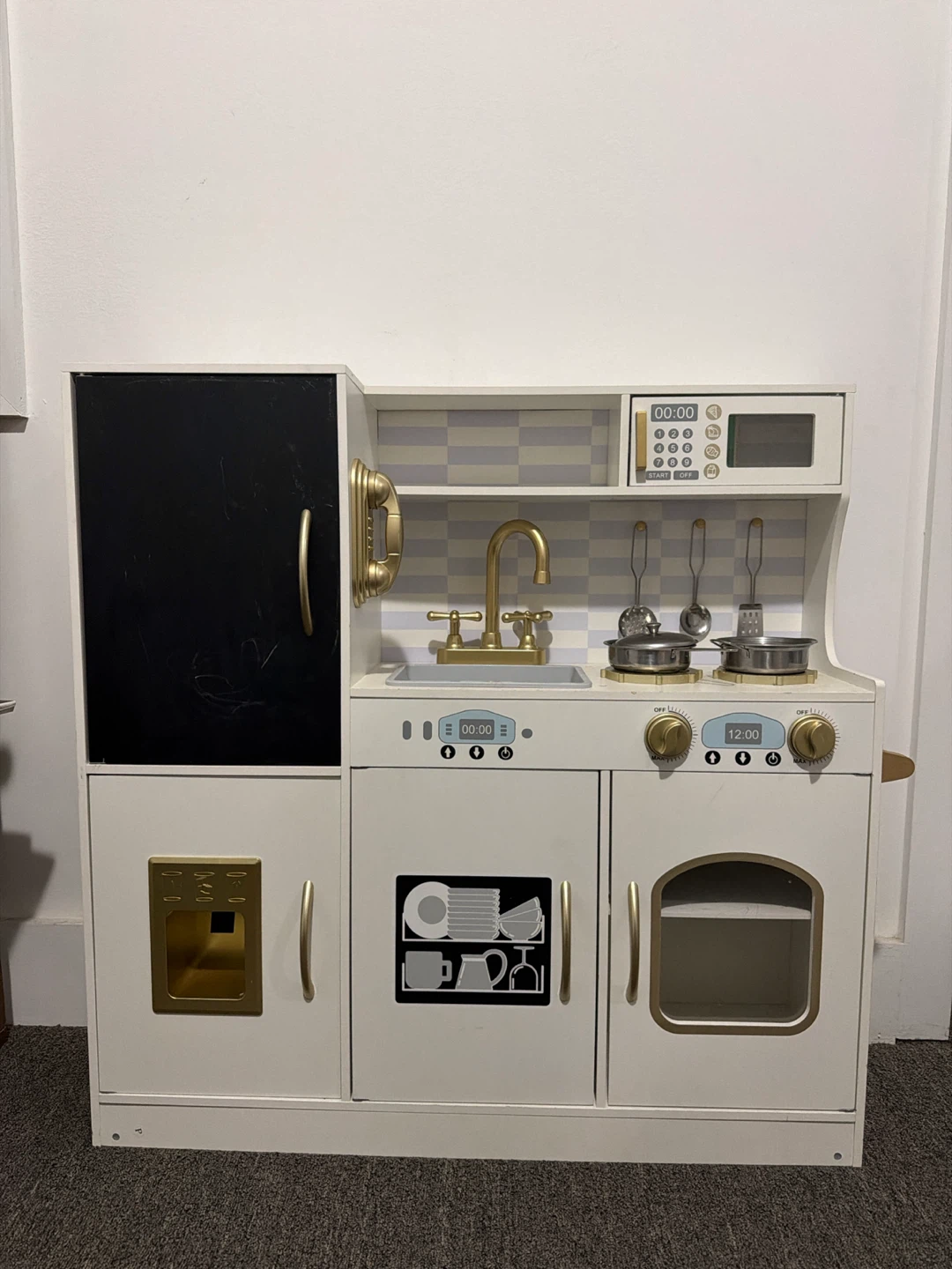 Wooden Play Kitchen