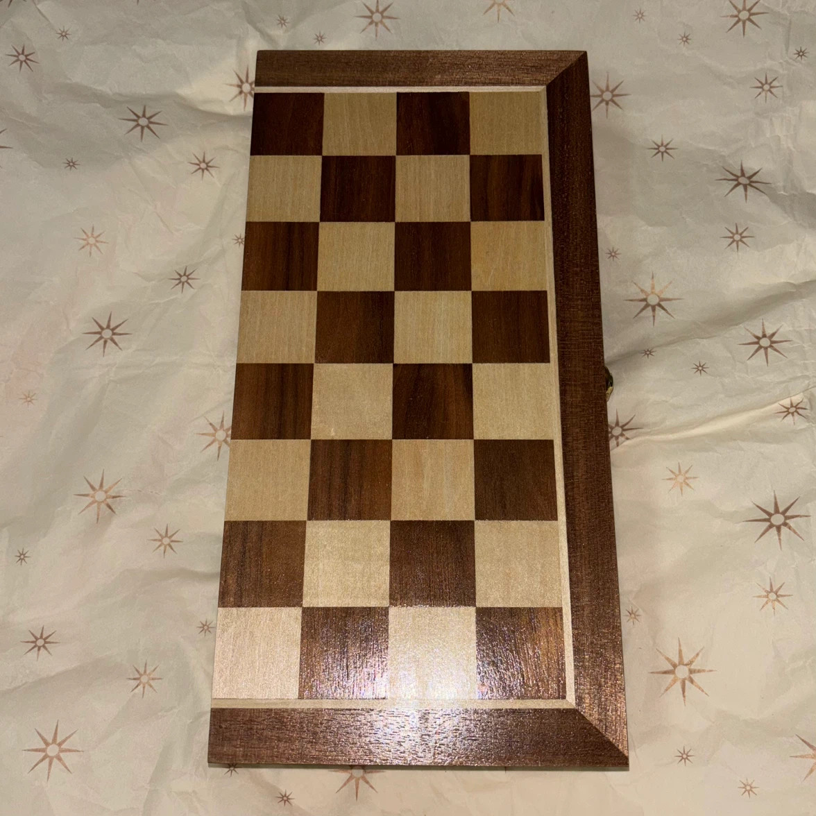 Portable Wooden Chess & Checkers Kit - photo 3