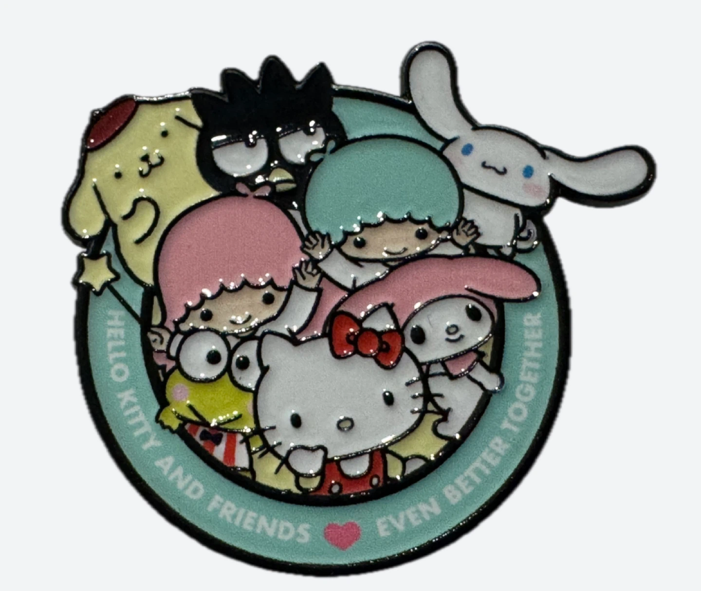 Hello Kitty and Friends enamel pin