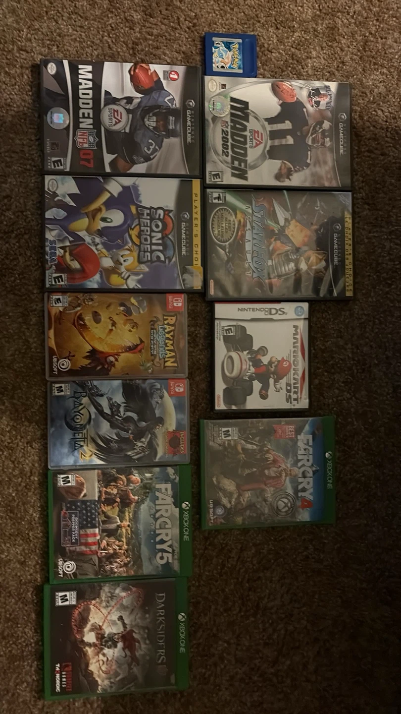 Assorted Video Game Lot