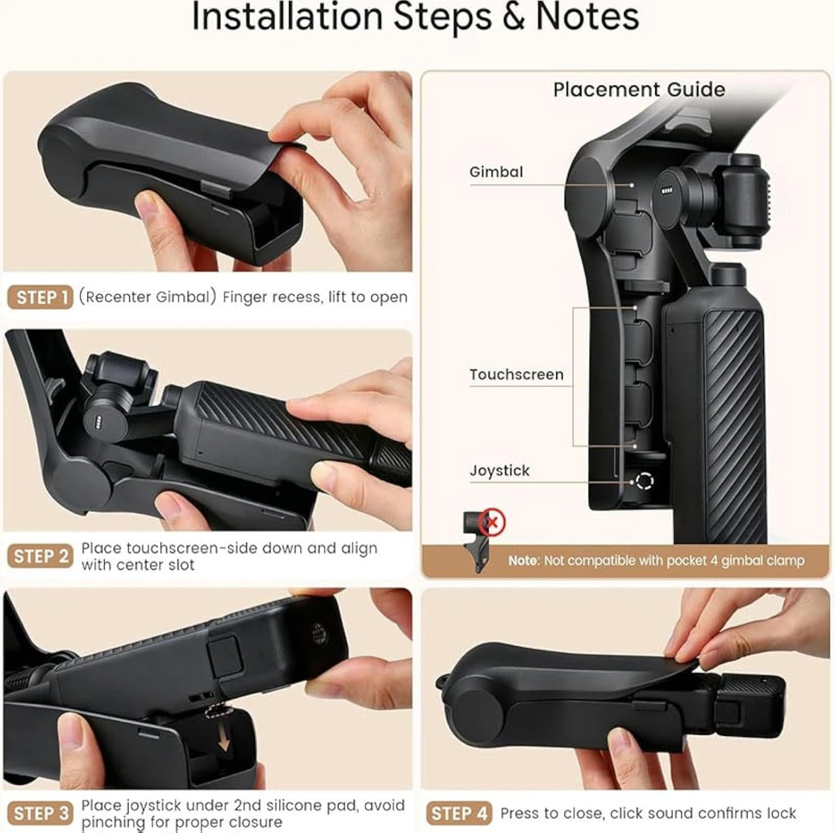 Brand New DJI Osmo Pocket 3/4 Cover Case - photo 5