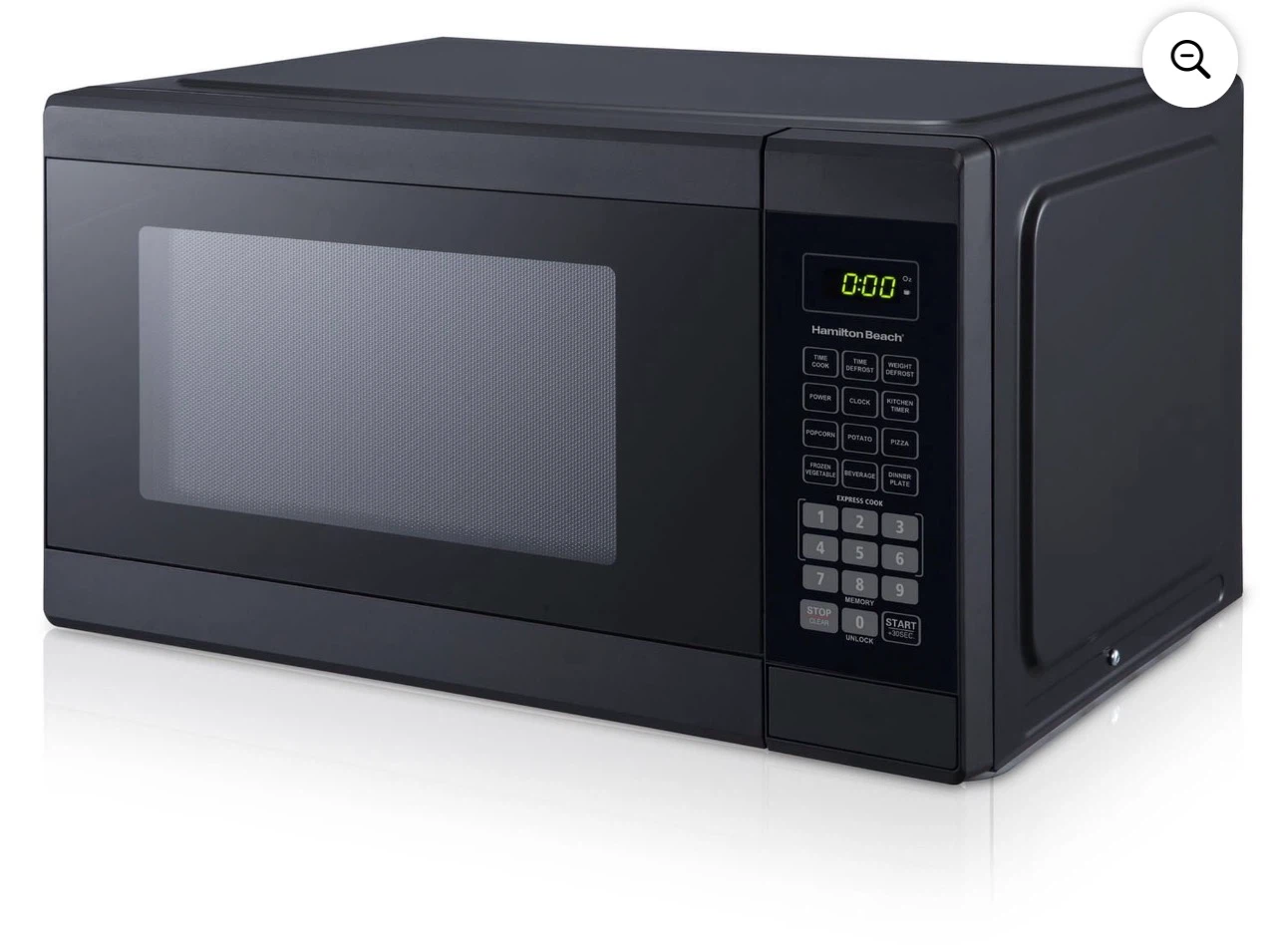 Hamilton Beach Black Microwave