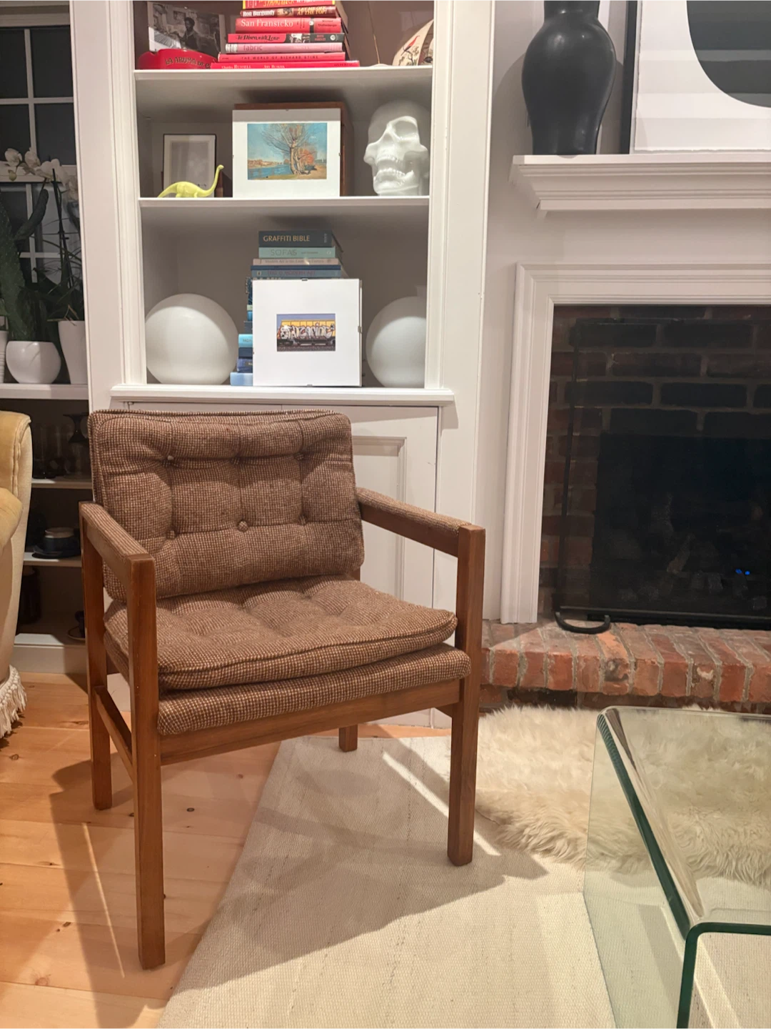 Pair Vintage Danish Mid-Century Teak Lounge Chair - photo 2