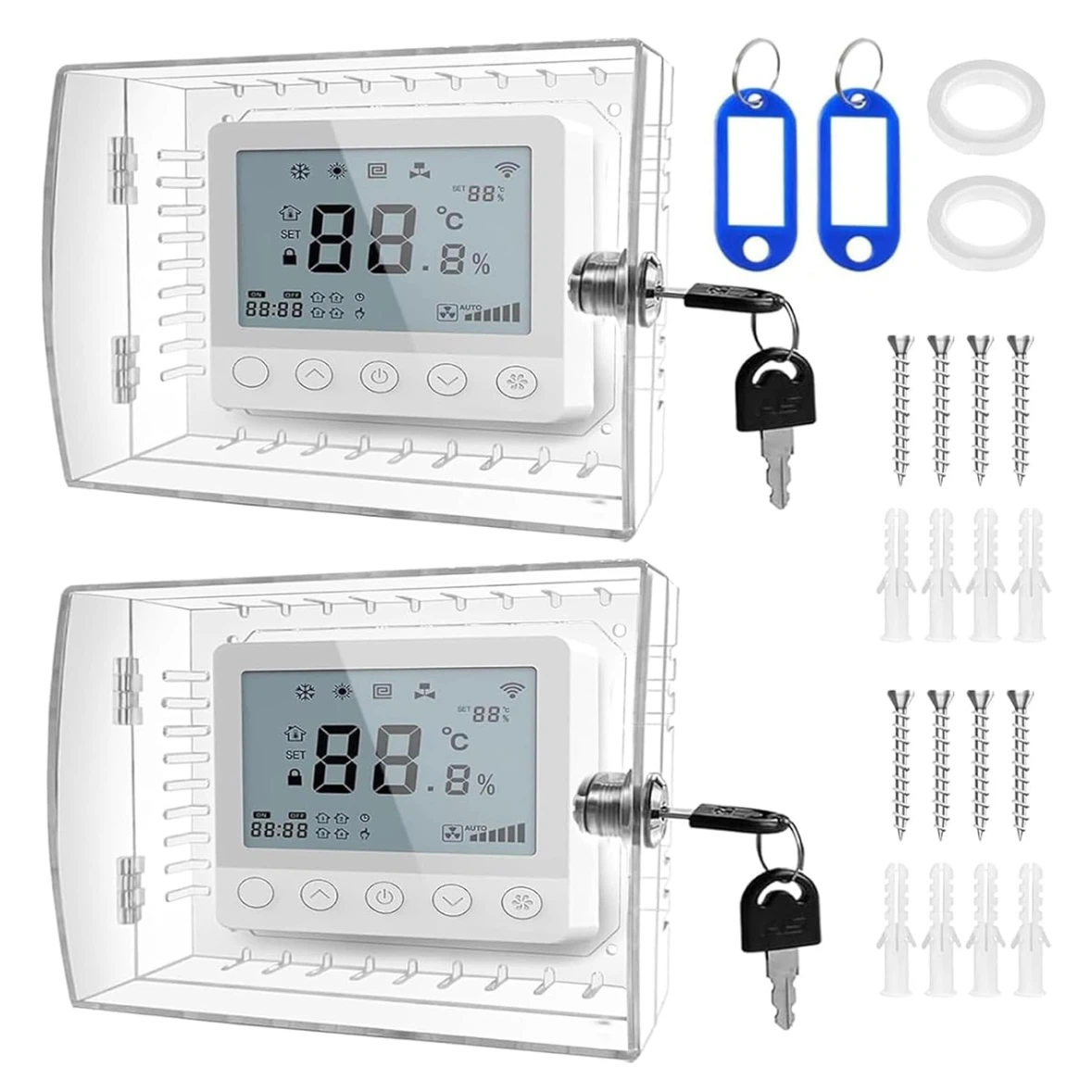 Brand New Thermostat Lock Box Cover
