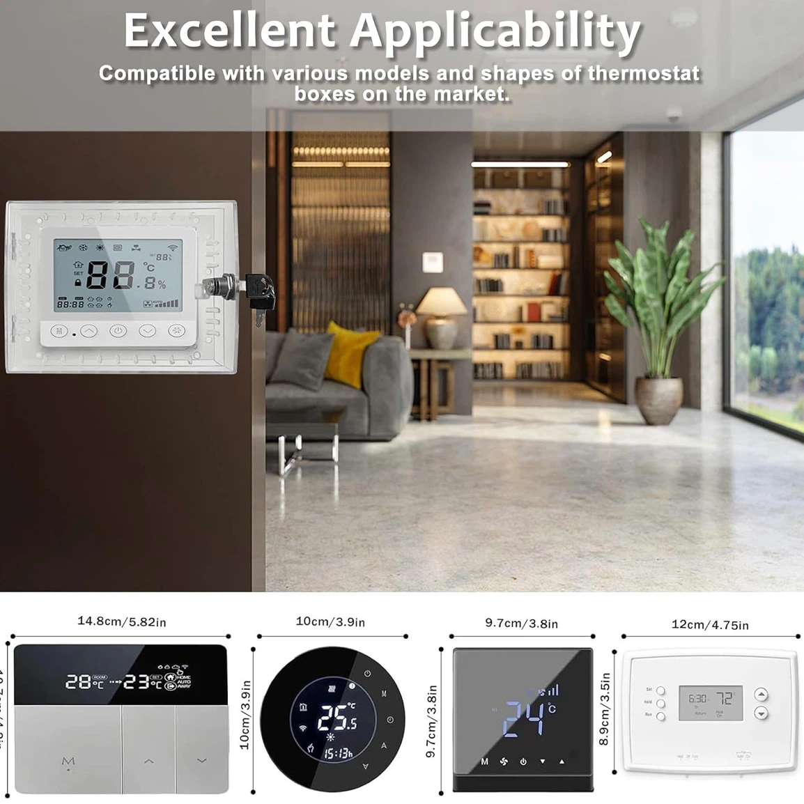 Brand New Thermostat Lock Box Cover - photo 5