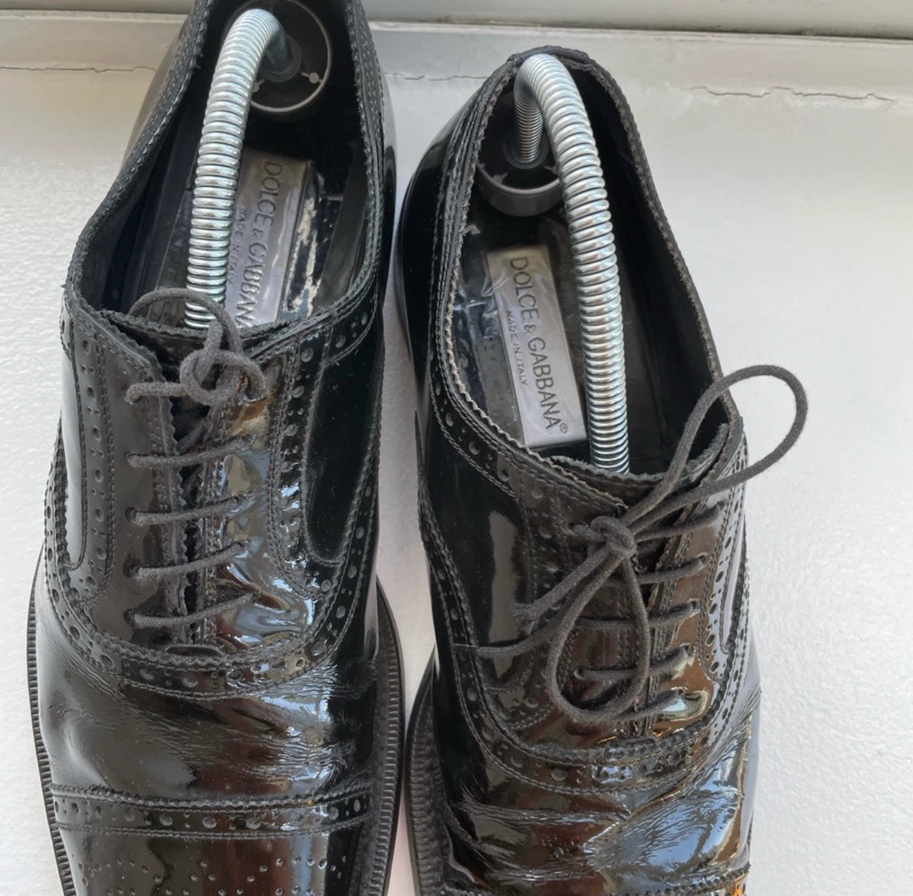 Dolce&Gabanna tuxedo wing tip shoes - photo 3