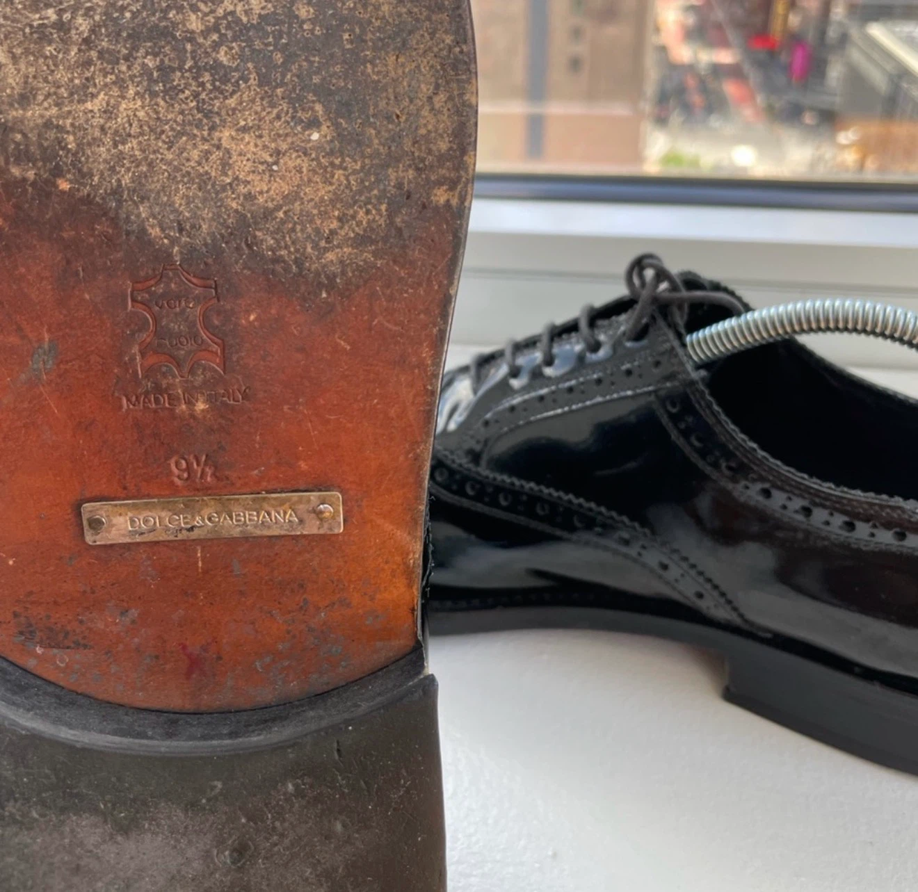 Dolce&Gabanna tuxedo wing tip shoes - photo 4