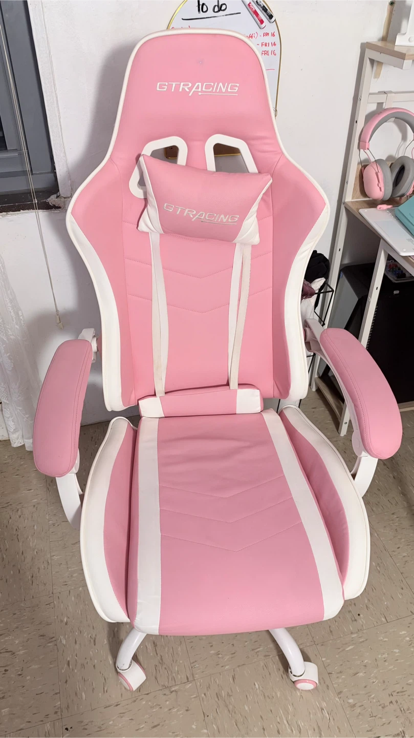 GTRACING Pink Gaming Chair