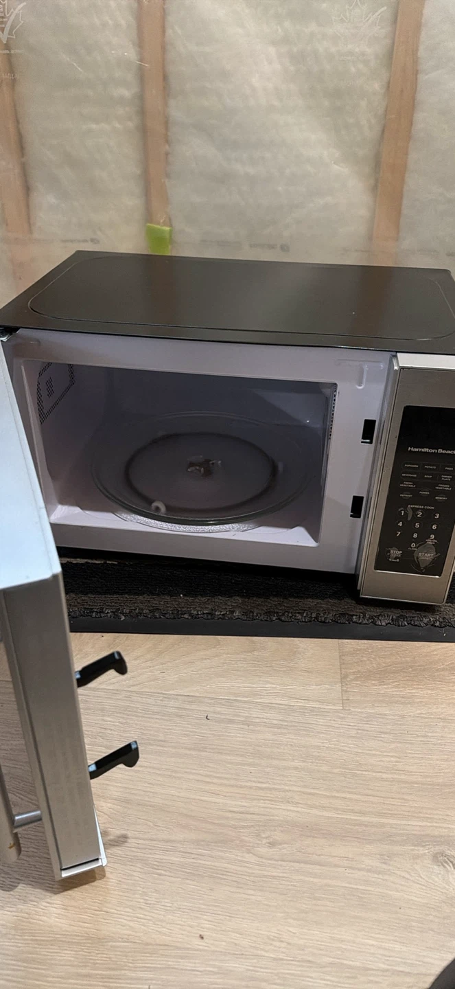 Hamilton Beach Stainless Steel Microwave