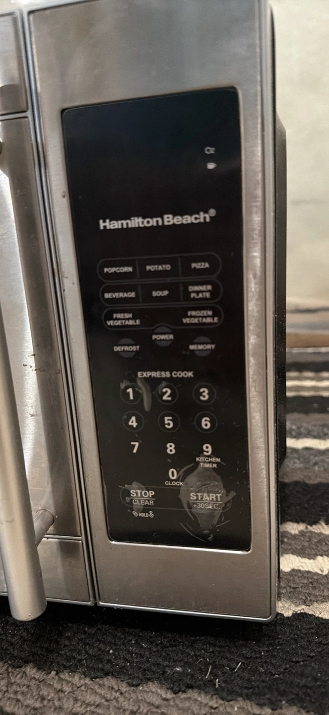 Hamilton Beach Stainless Steel Microwave - photo 2