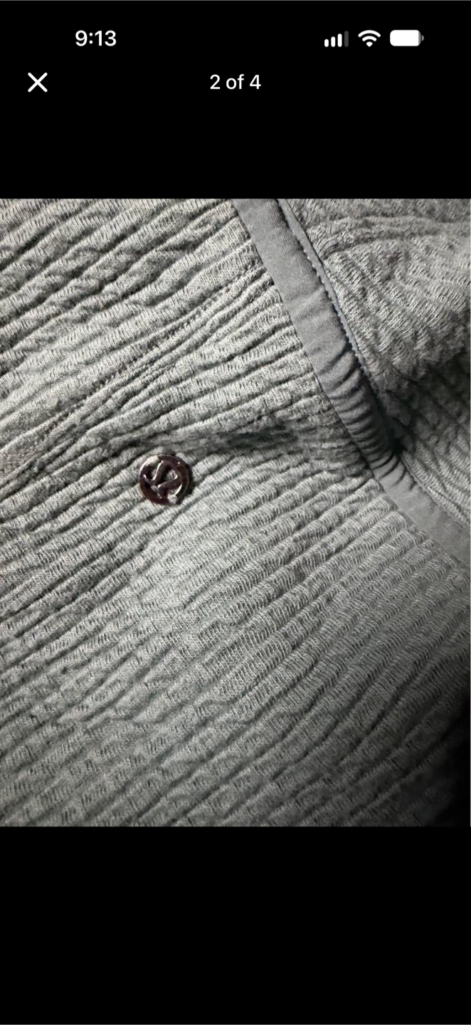 Lululemon Textured Pullover Green Size 4 - photo 2