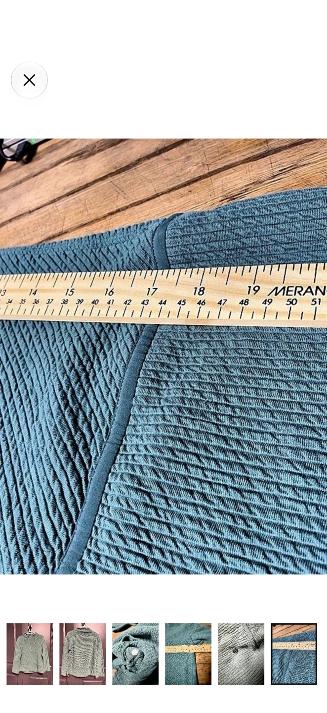 Lululemon Textured Pullover Green Size 4 - photo 5