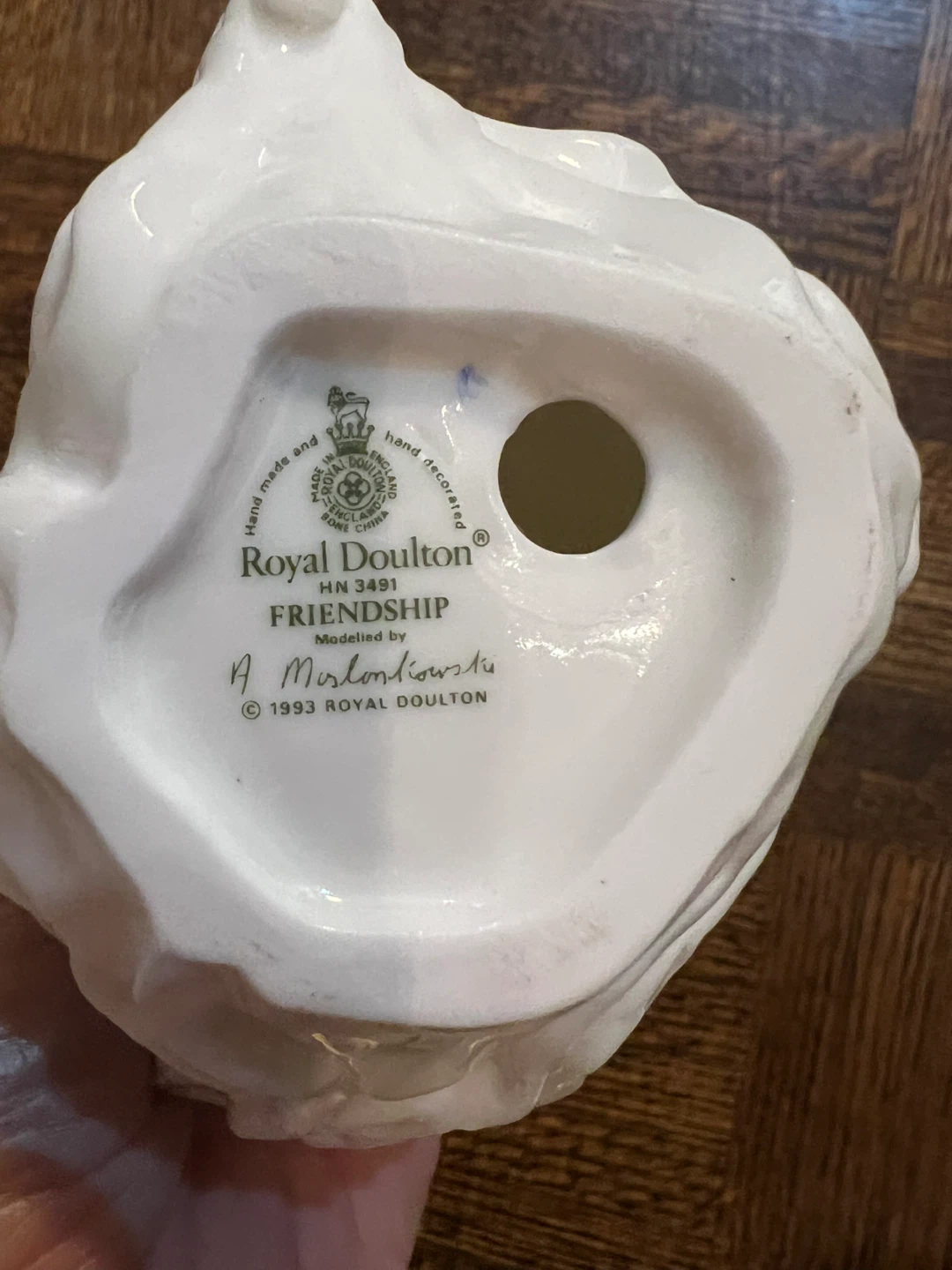 Royal Doulton Friendship Figurine HN 3491 - photo 2
