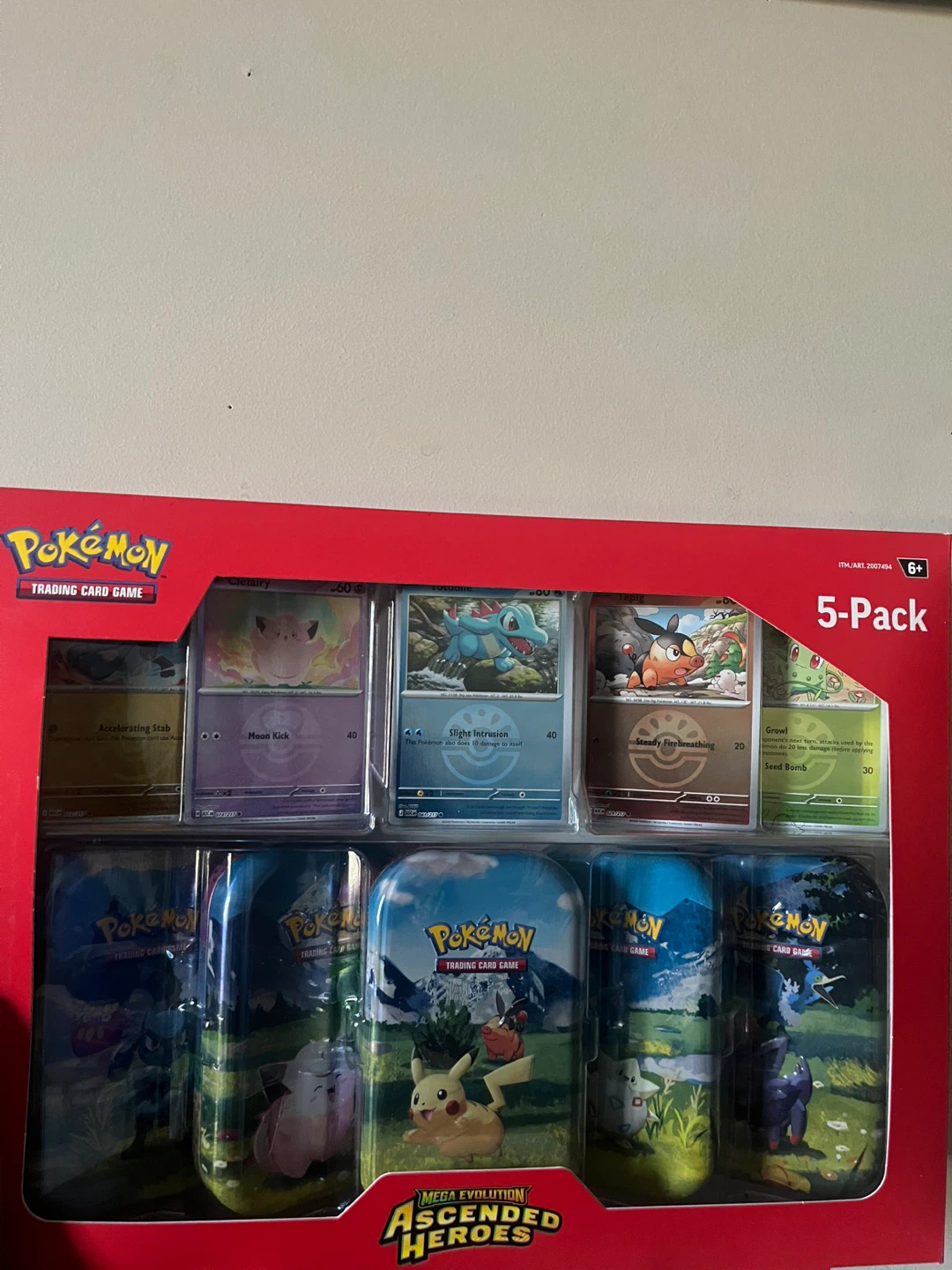 Ascended Heroes 5-Pack Sealed Pokemon - photo 2