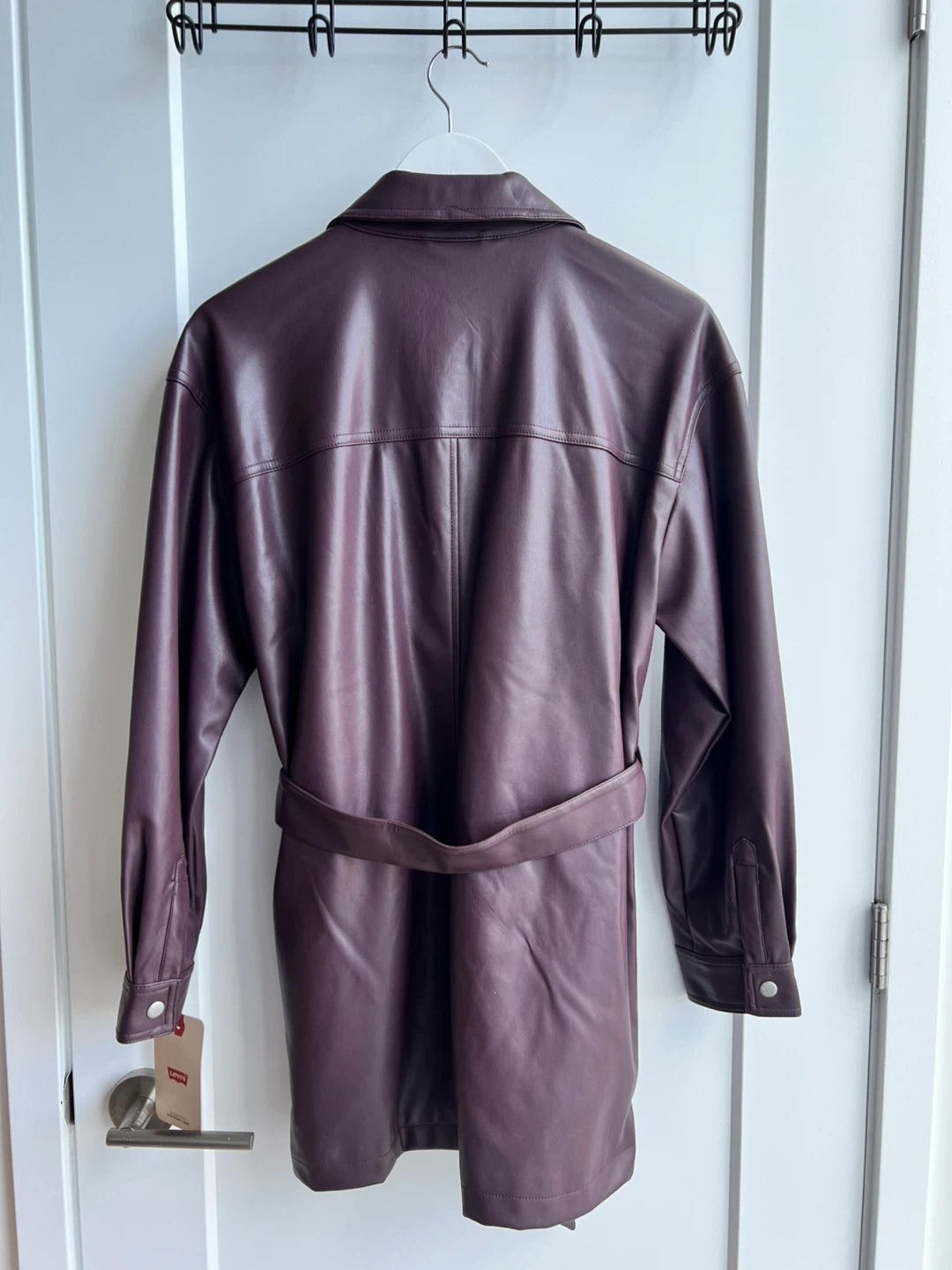 Levi’s Purple Faux Leather Jacket - photo 4