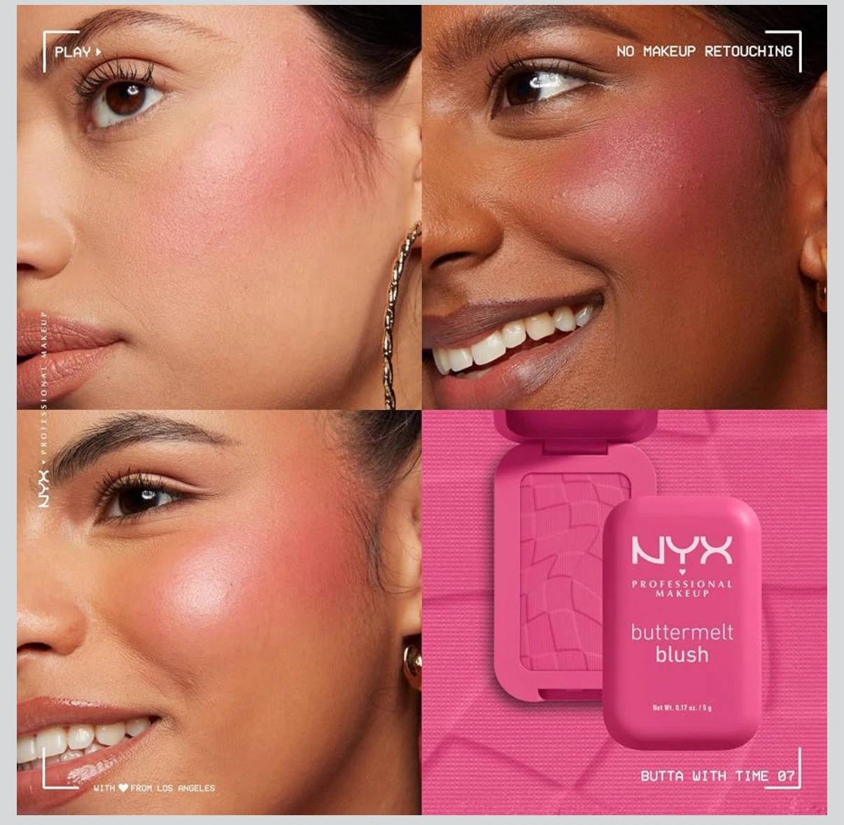 NYX Professional Makeup Buttermelt Blush - Butta With Time