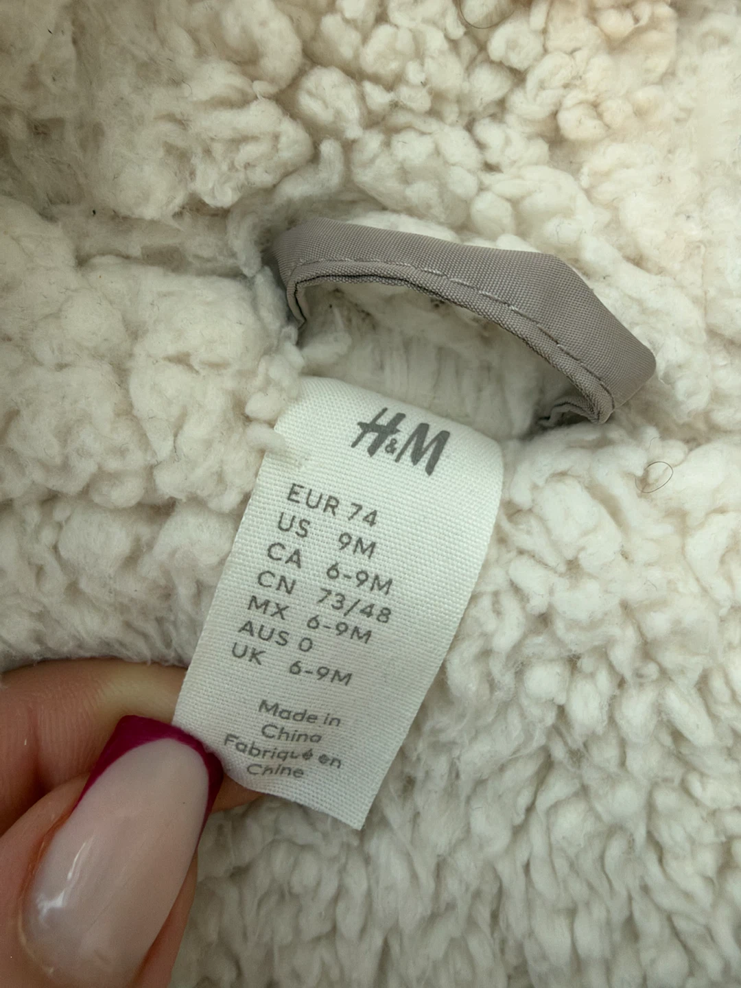 H&M Baby Bunting Suit 6-9M - photo 2