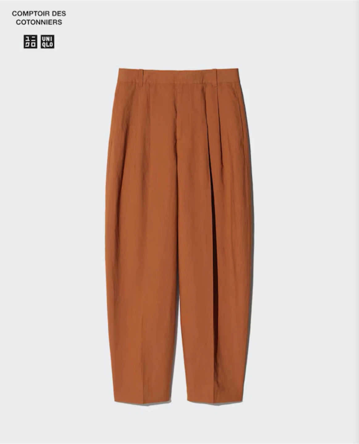 Uniqlo CDC barrel pants