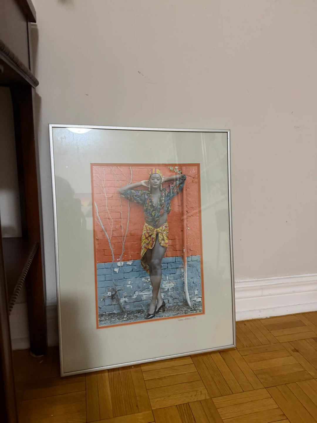 Framed Vintage Portrait Print