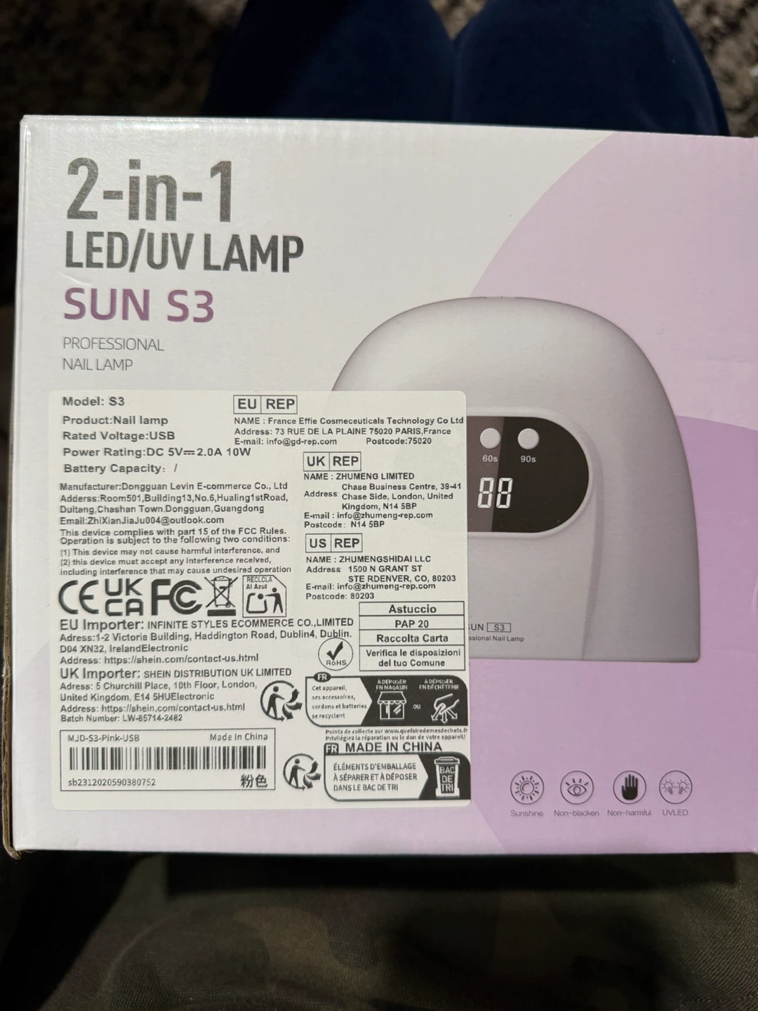 Brand New Professional LED/UV Nail Lamp - photo 4
