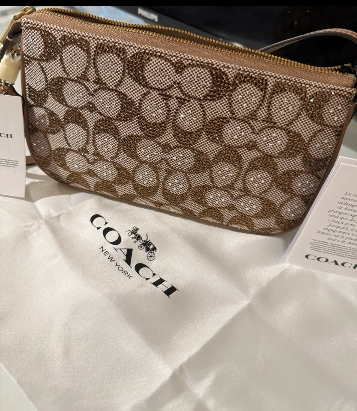 Brand new with tags coach crystal plaza