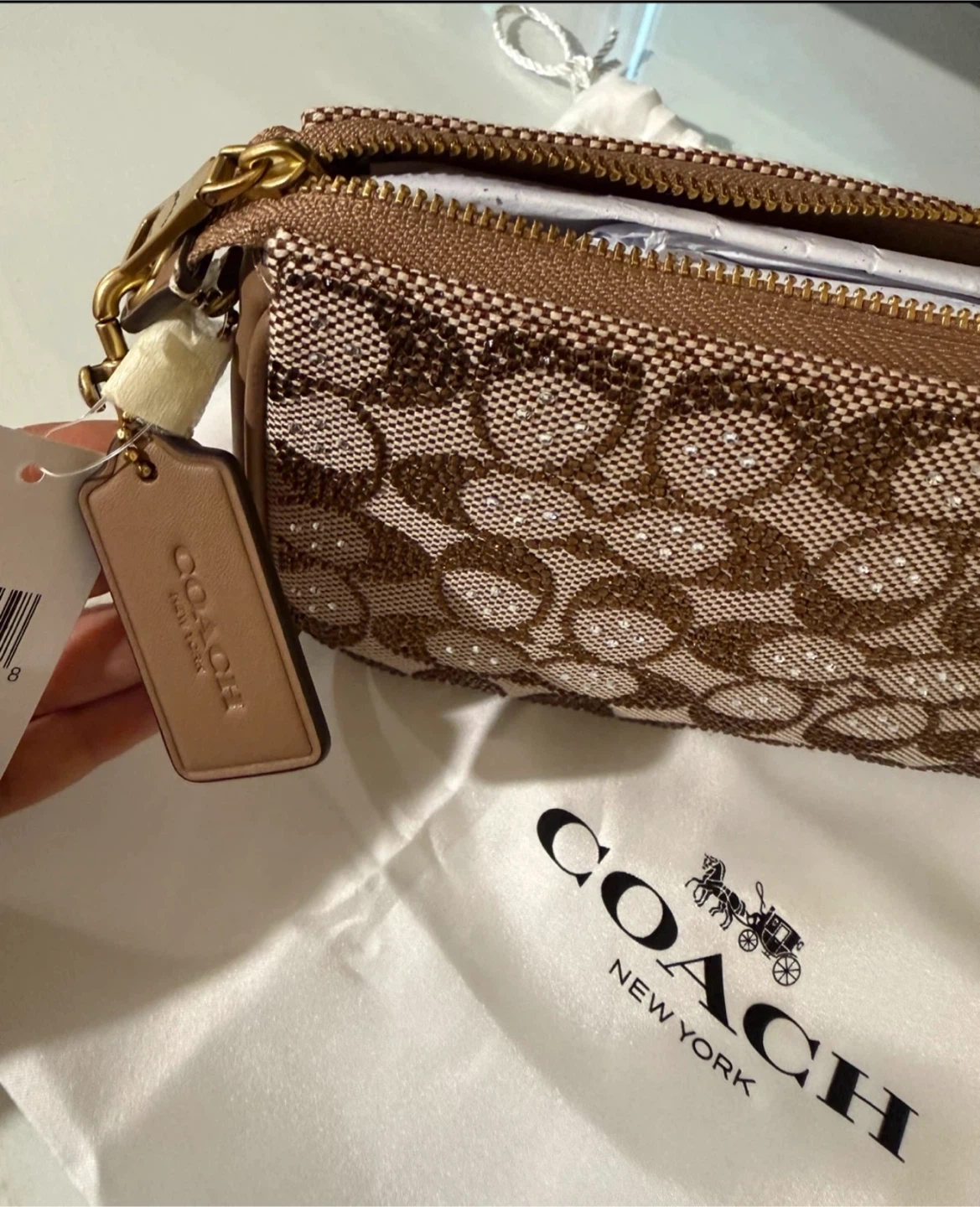 Brand new with tags coach crystal plaza - photo 2