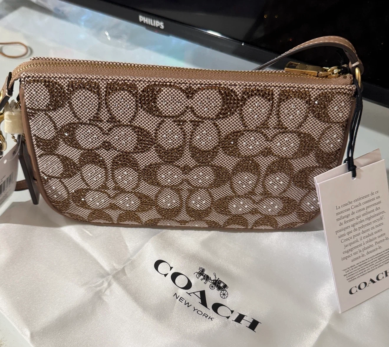 Brand new with tags coach crystal plaza - photo 4