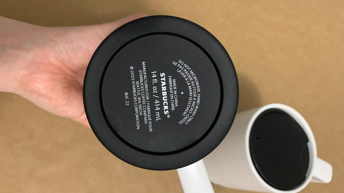 Starbucks Ceramic Travel Mug with Lid - photo 4