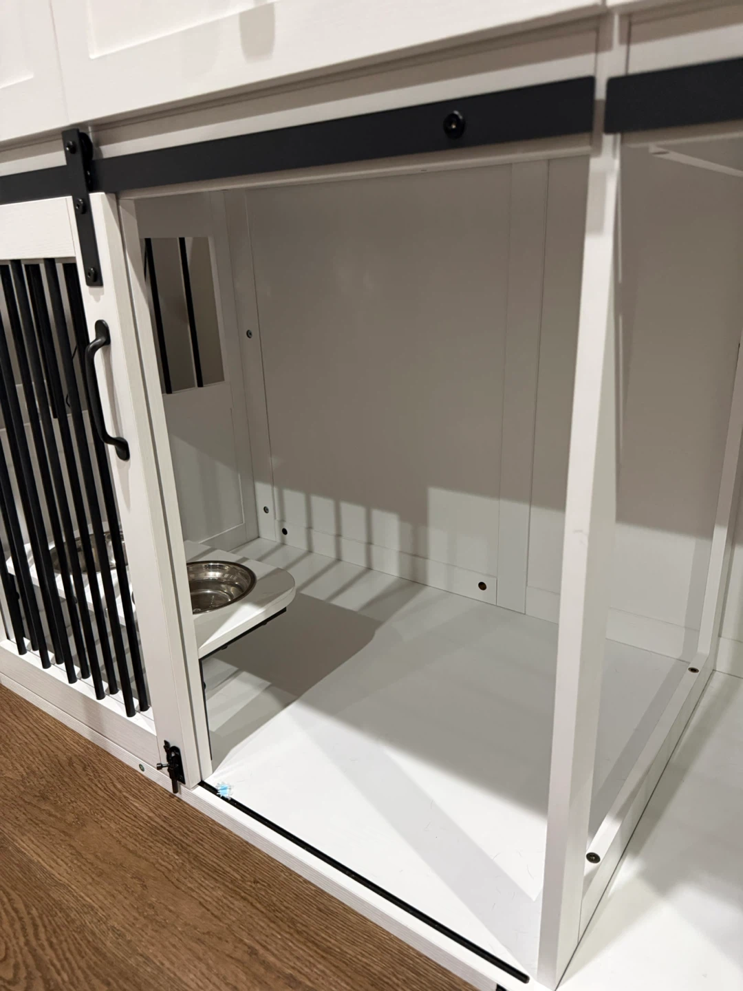 Double Pet Kennel with Integrated Storage - photo 3