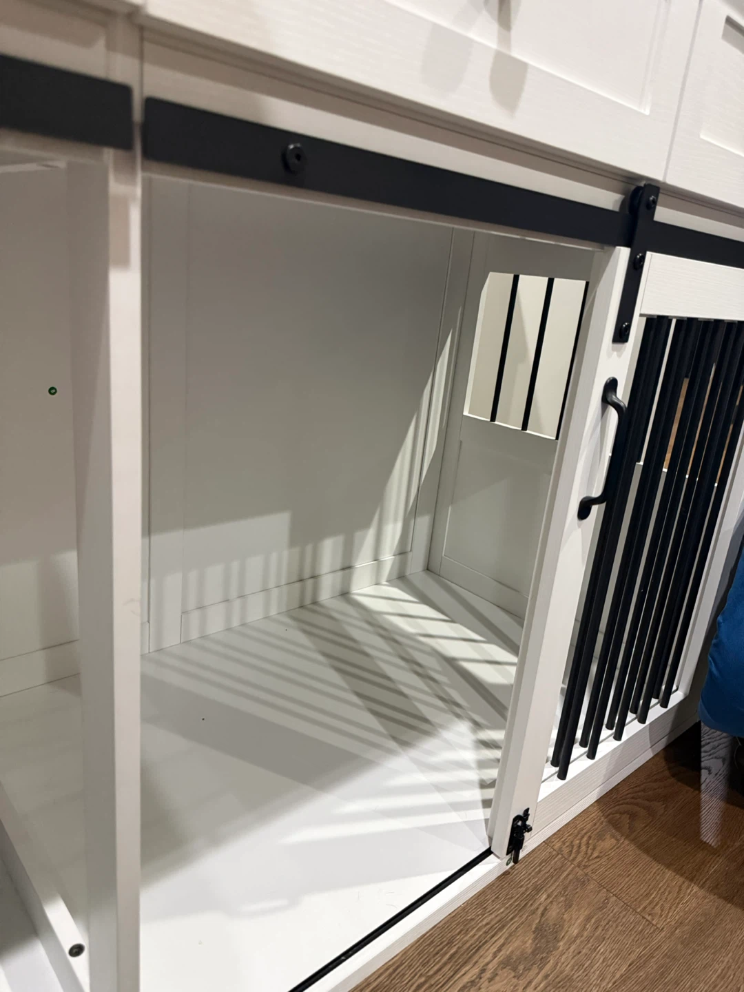 Double Pet Kennel with Integrated Storage - photo 5