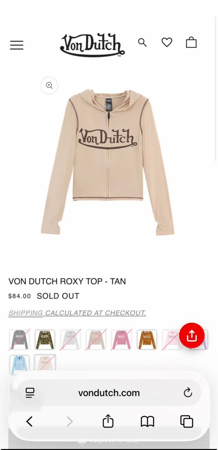 Von Dutch Roxy Matching Set - Tan - photo 4