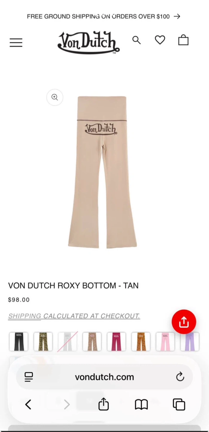 Von Dutch Roxy Matching Set - Tan - photo 5