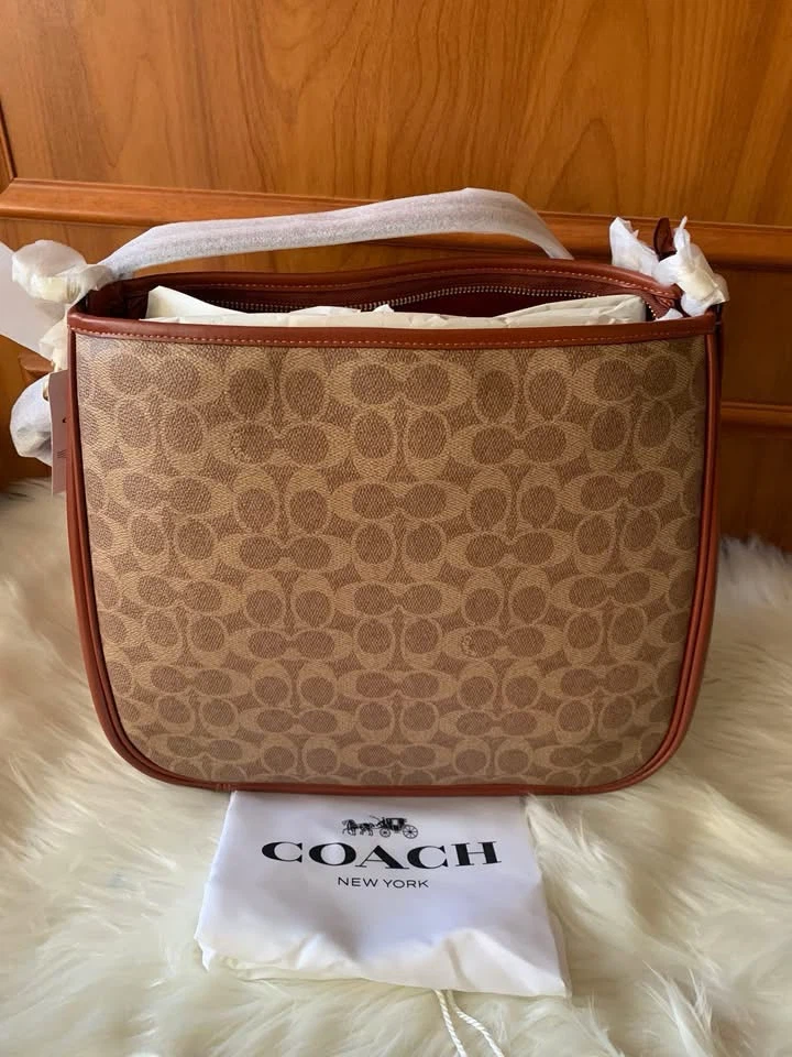Coach Cary Signature Shoulder Bag