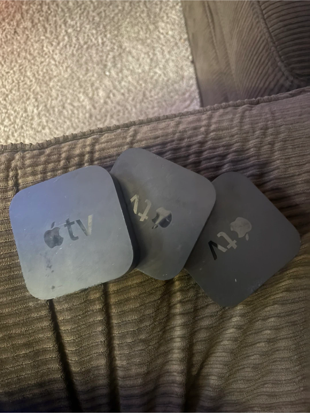 3 Apple TV Units