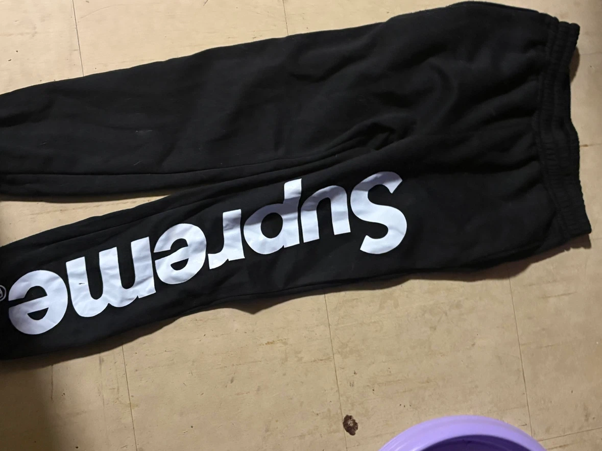 Supreme Black Sweatpants