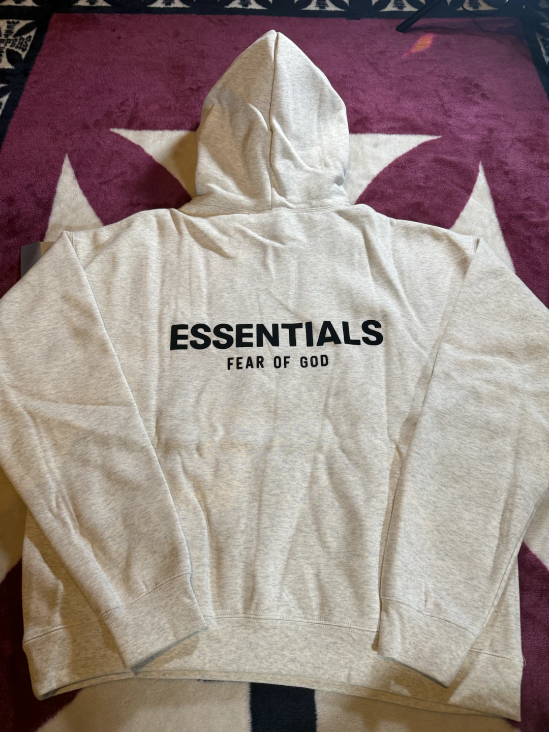 Essentials Fear of God “Light Oatmeal” Hoodie - photo 2