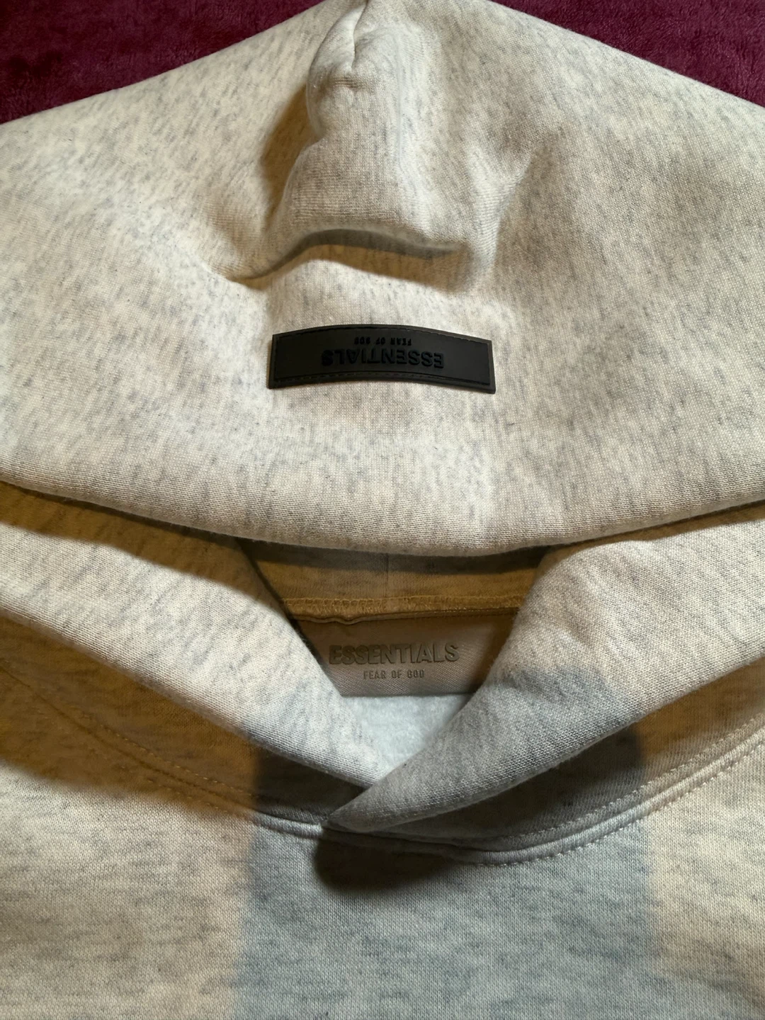 Essentials Fear of God “Light Oatmeal” Hoodie - photo 4