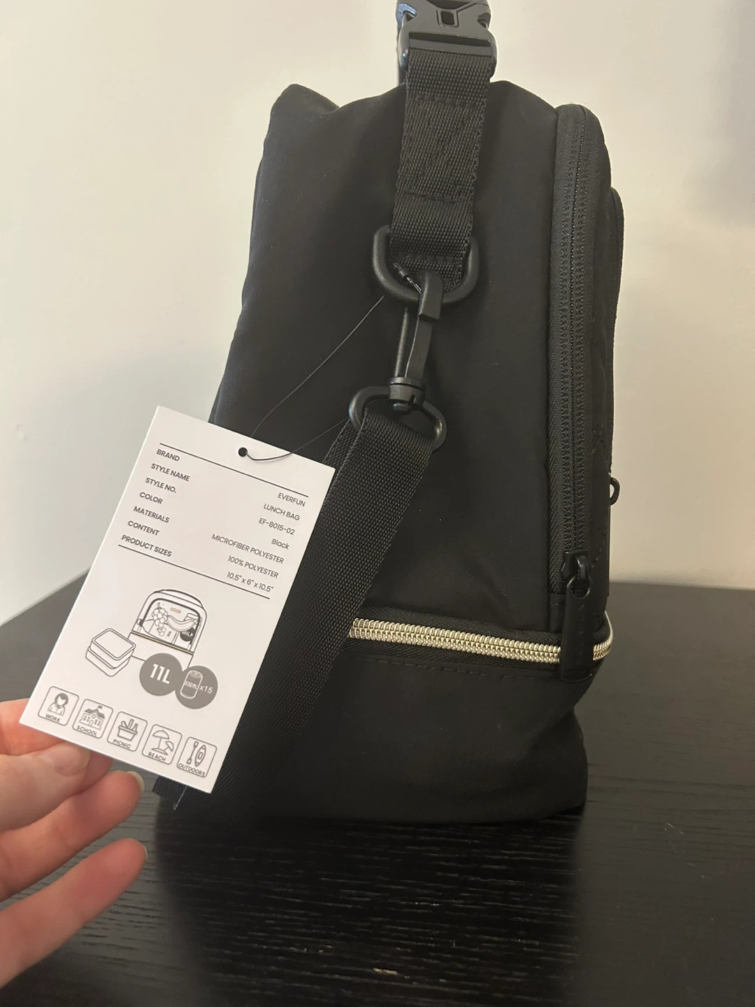 Insulated Lunch Bag 11L. Work Picnic Travel. - photo 5
