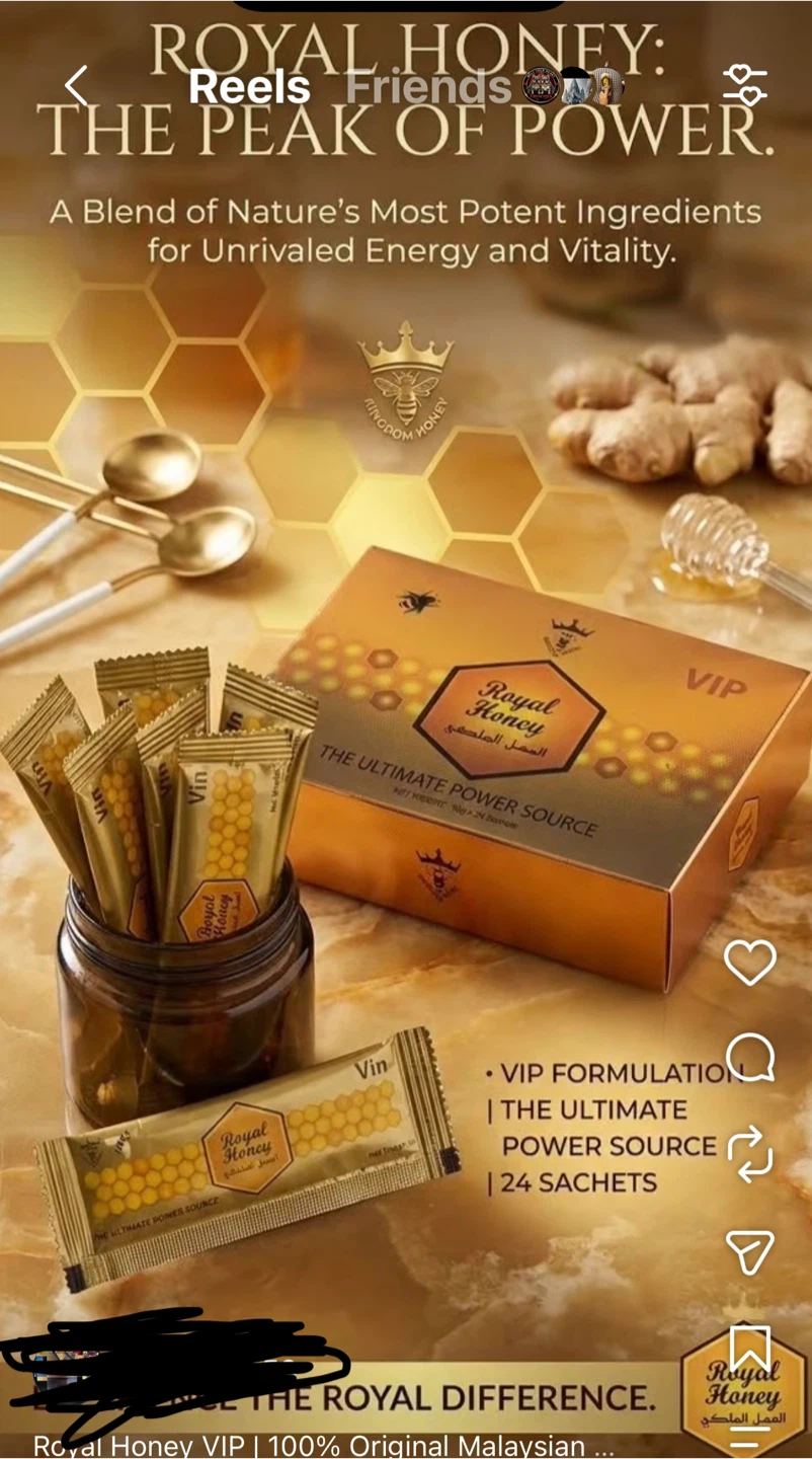 Assorted Royal Honey and Vital Honey Supplements…