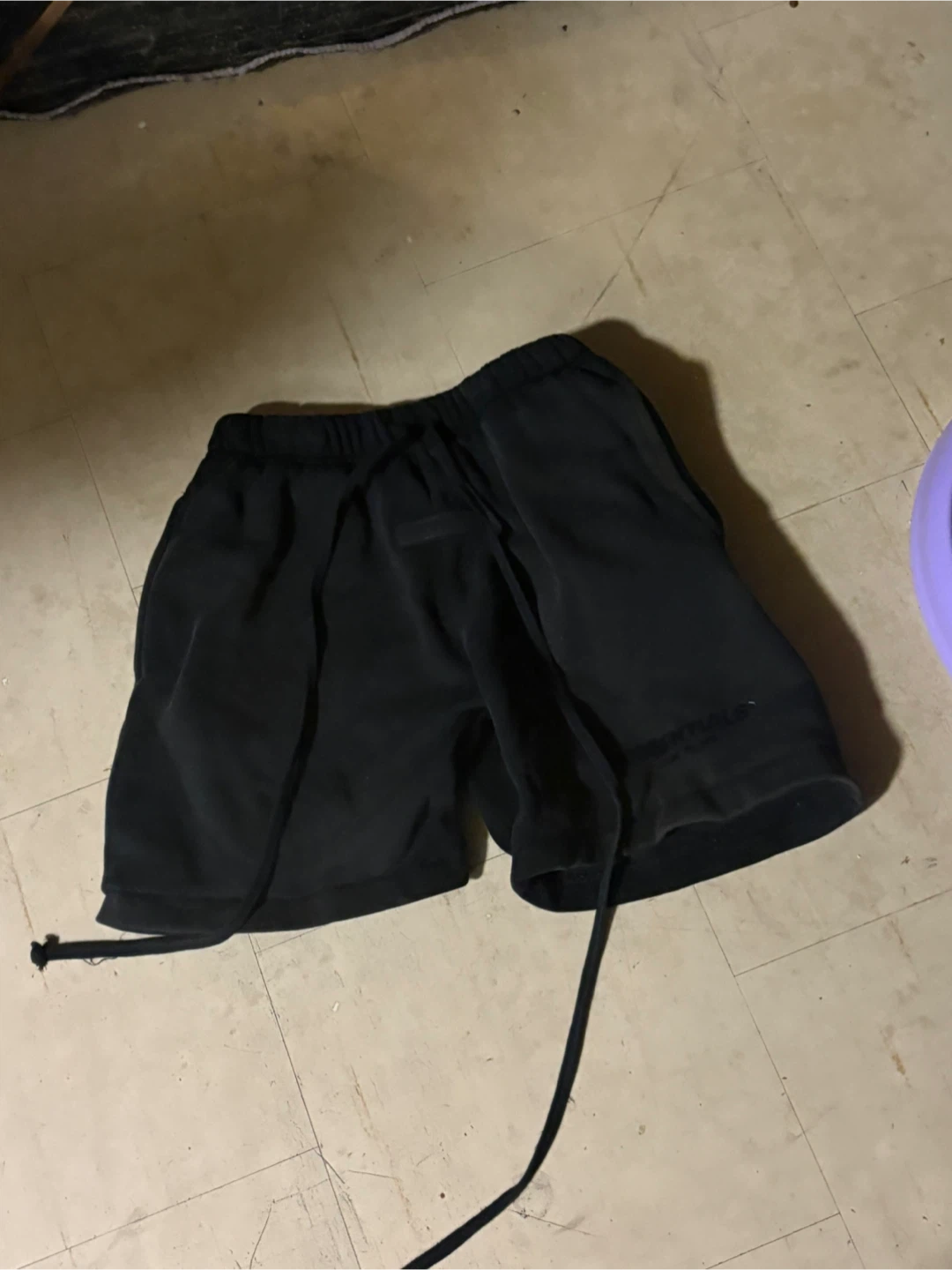 Black Essentials Fear of God Shorts