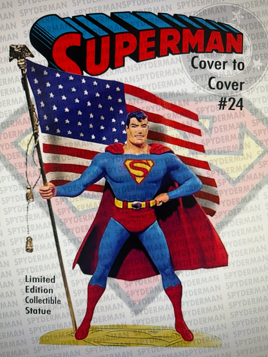 DC Direct Superman cover to cover #24 Statue