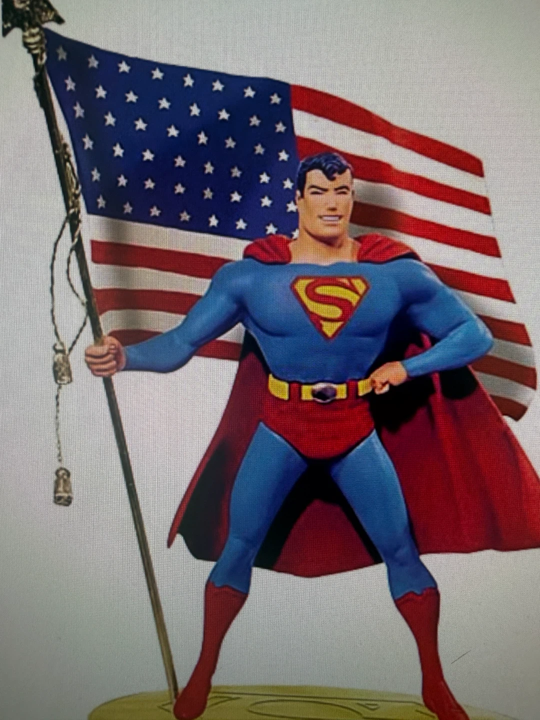 DC Direct Superman cover to cover #24 Statue - photo 2