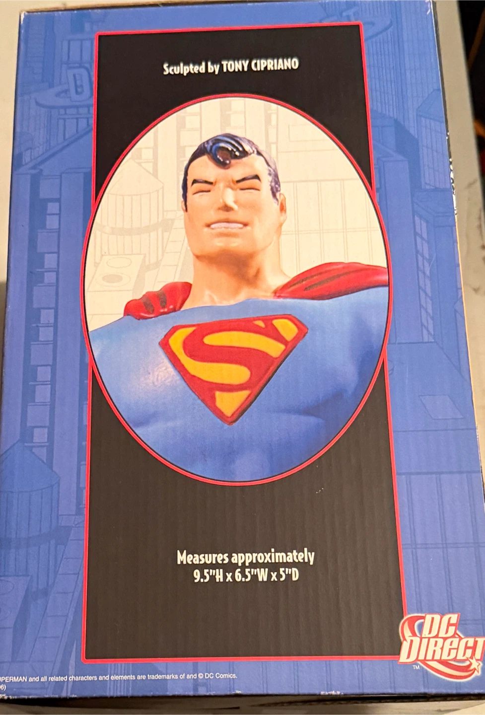DC Direct Superman cover to cover #24 Statue - photo 4