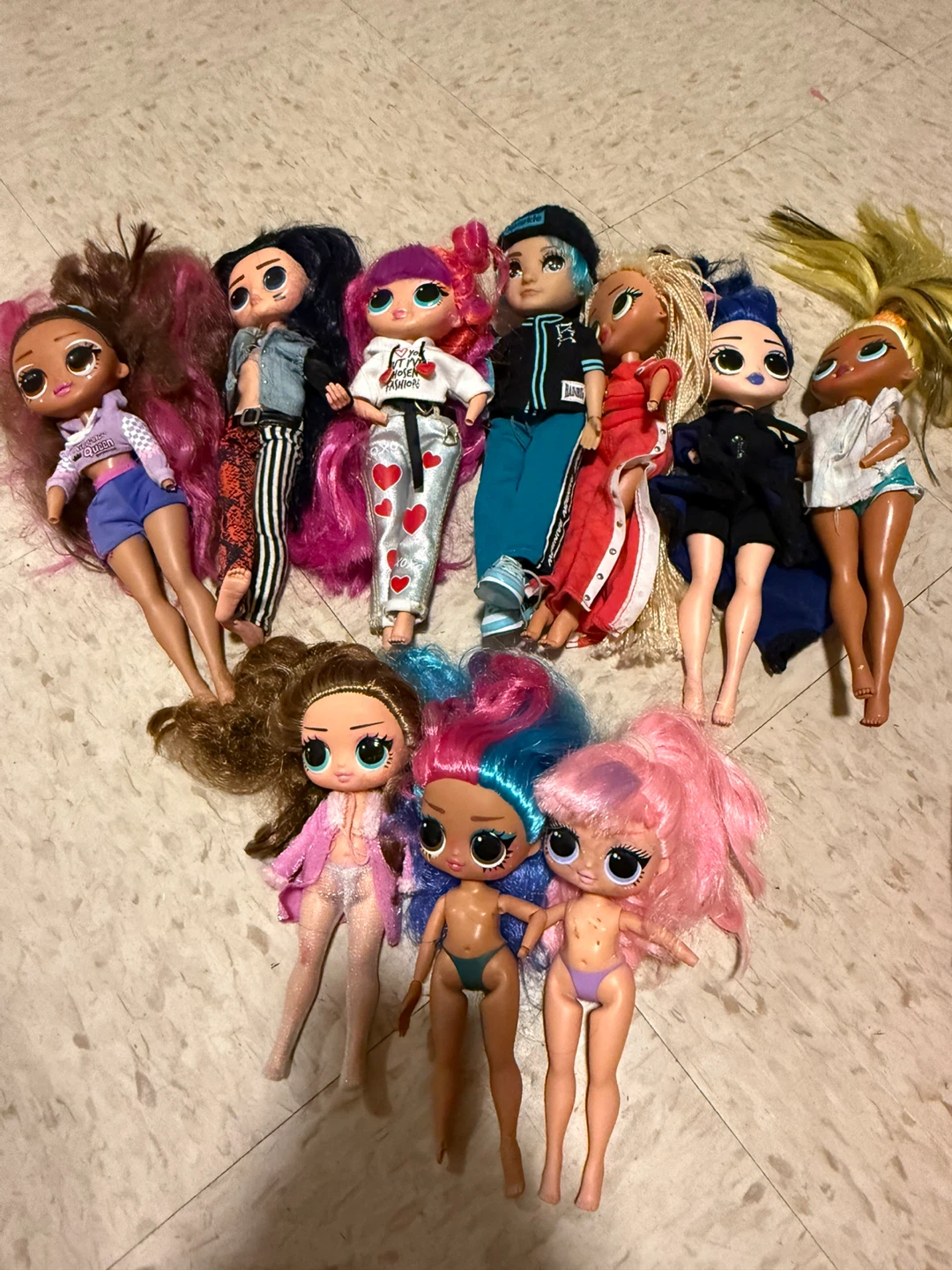 Large LOL Surprise Doll Collection with Remote Control Car