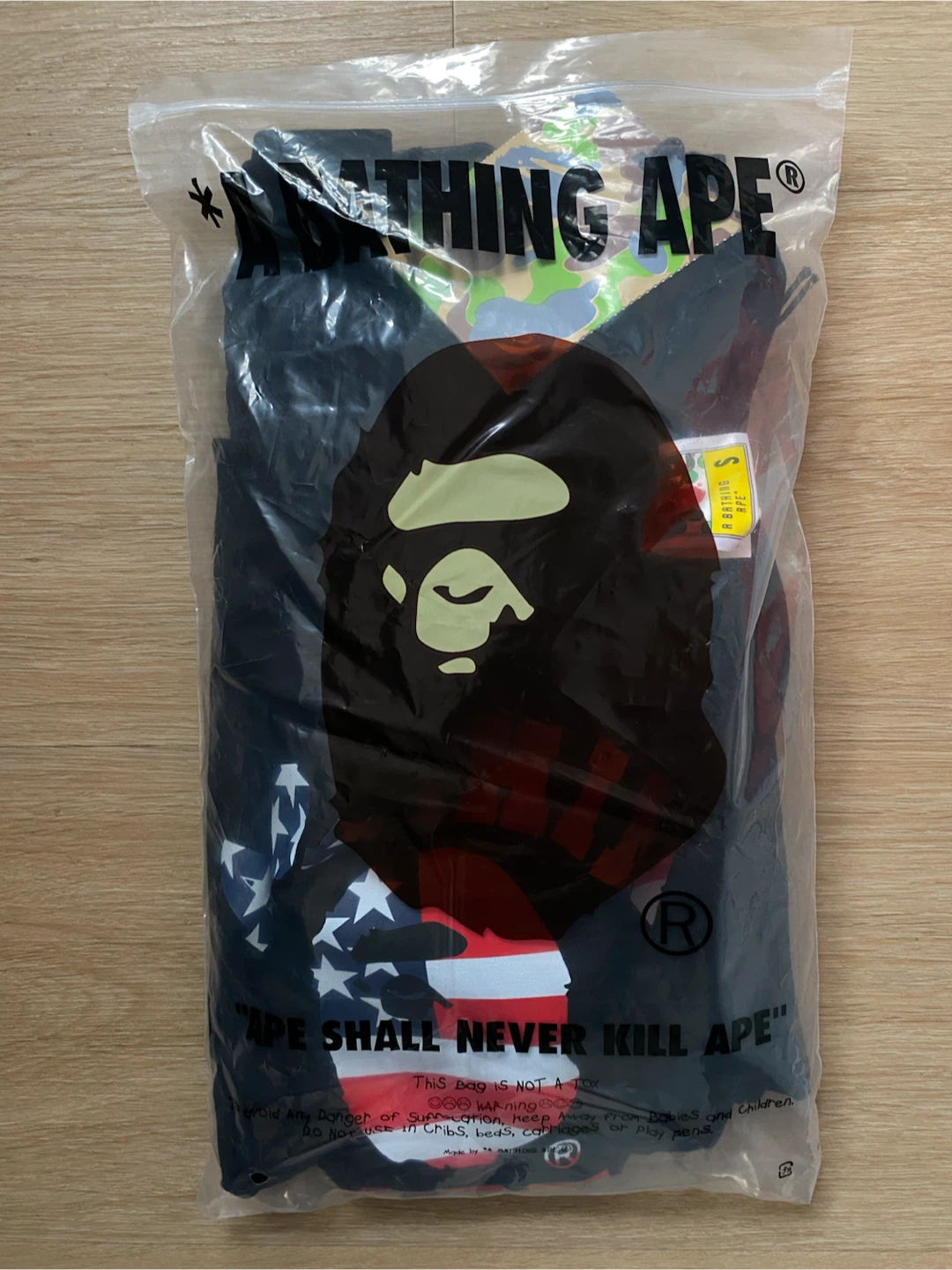 A Bathing Ape US Flag Logo T-Shirt - photo 2